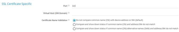 SSL Certificate Specific