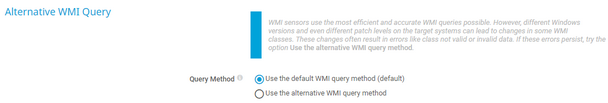 Alternative WMI Query